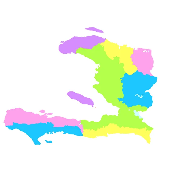 Haiti　map — Wektor stockowy